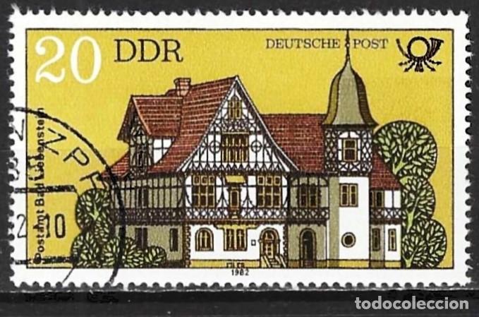 Sellos: Alemania ( RDA ) 1982 - Mi 2673 - YT 2326 - Oficina de Correos de Bad Liebenstein