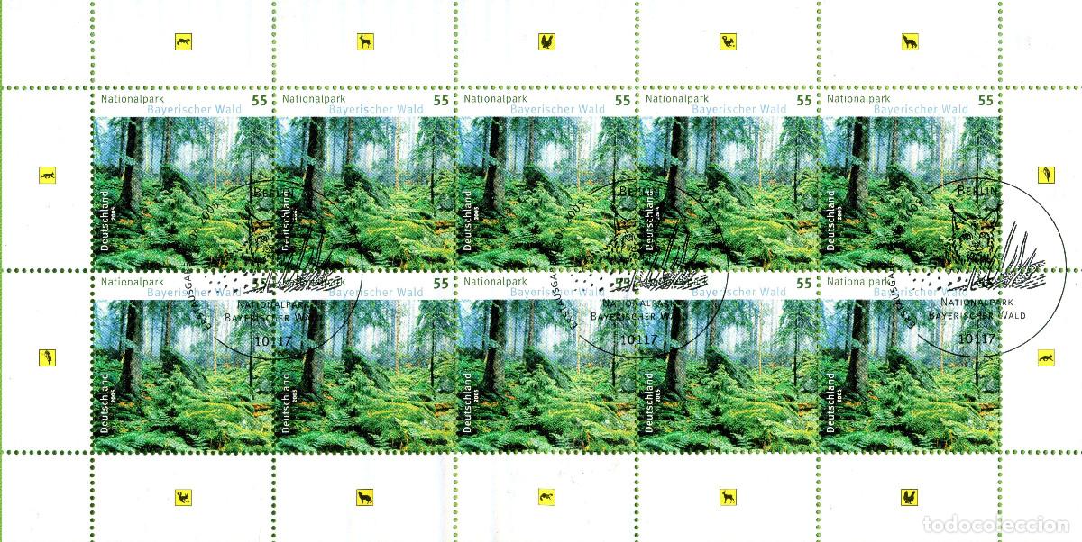 Stamps: ALEMANIA 2005 MINI-SHEET FDC MICHEL DE 2452KB