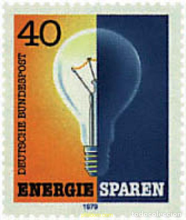 Sellos: 145188 MNH ALEMANIA FEDERAL 1979 ECONOMIAS DE ENERGIA