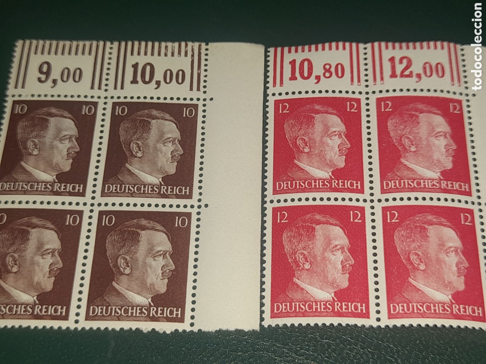 Sellos: Sello (2/3v) Alemania, Imperio, 3er Reich nuevo 1941. Adolf Hitler. Dictador. Jefe estado.