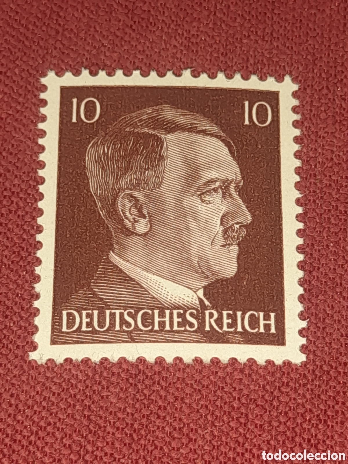 Sellos: Sello (1/3v) Alemania, Imperio, 3er Reich nuevo 1941. Adolf Hitler. Dictador. Jefe estado.