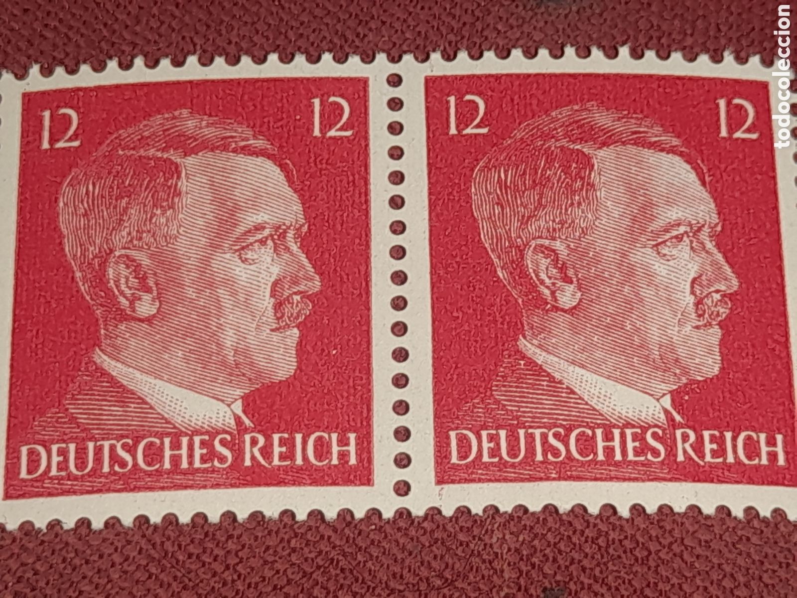Sellos: Sello (1/3v) Alemania, Imperio, 3er Reich nuevo 1941. Adolf Hitler. Dictador. Jefe estado.