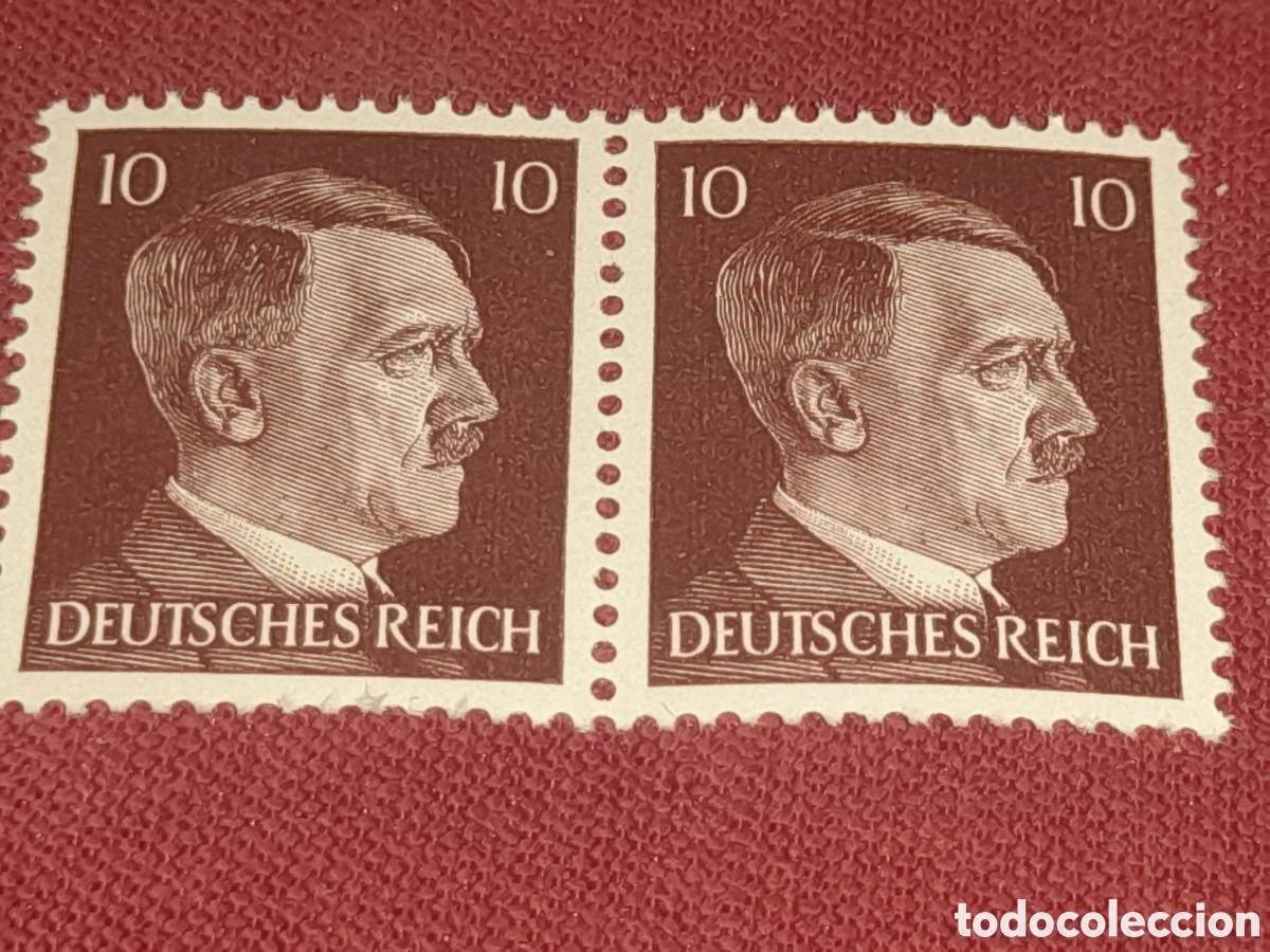 Sellos: Sello (2/3v) Alemania, Imperio, 3er Reich nuevo 1941. Adolf Hitler. Dictador. Jefe estado.