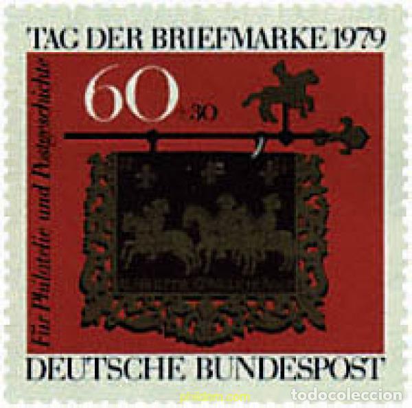 Sellos: 64992 MNH ALEMANIA FEDERAL 1979 DIA DEL SELLO
