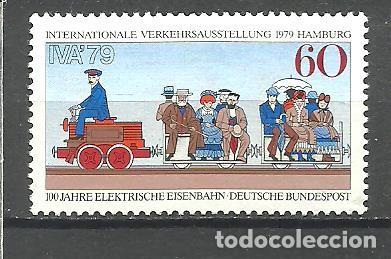 Sellos: ALEMANIA FEDERAL 1979 - MICHEL NRO. 1014 - USADO