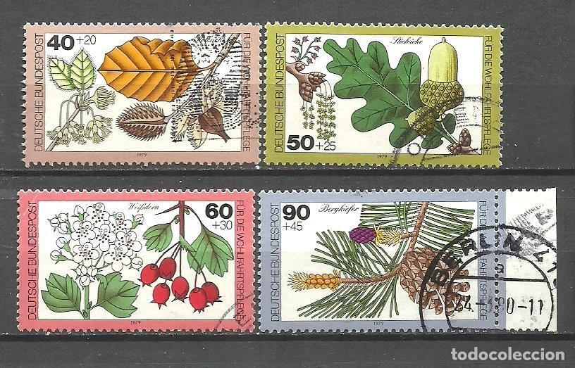 Sellos: ALEMANIA FEDERAL 1979 - MICHEL NRO. 1024-27 - USADO