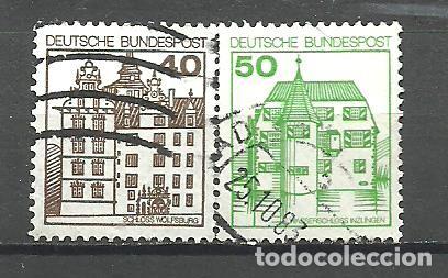 Sellos: ALEMANIA FEDERAL 1980 - MICHEL NRO. 1037-38 - USADO