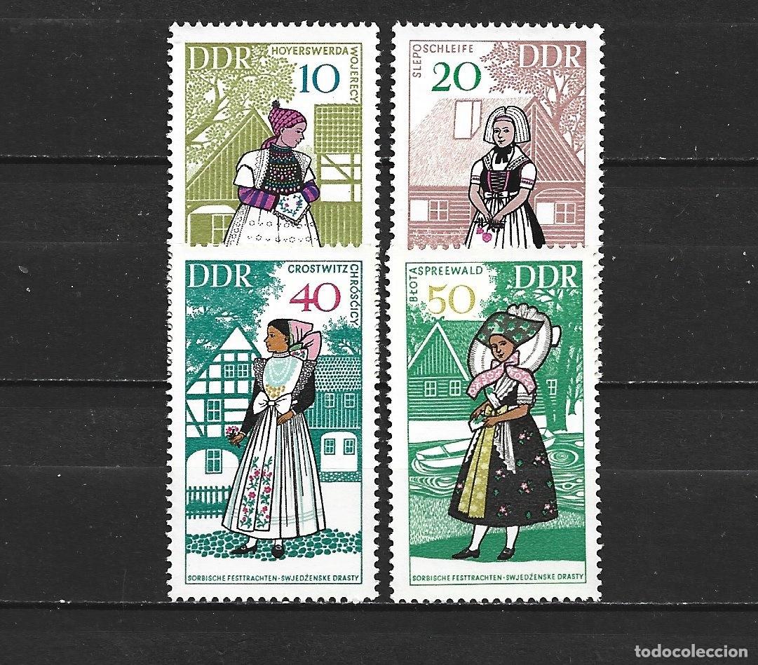 Sellos: ALEMANIA DEMOCRATICA DDR YVERT NUM. 1049/1052 SERIE COMPLETA NUEVA SIN GOMA