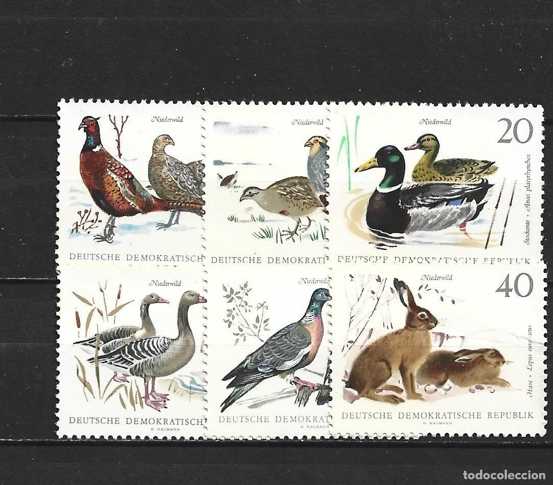 Sellos: ALEMANIA DEMOCRATICA DDR YVERT NUM. 1053/1058 SERIE COMPLETA NUEVA SIN GOMA