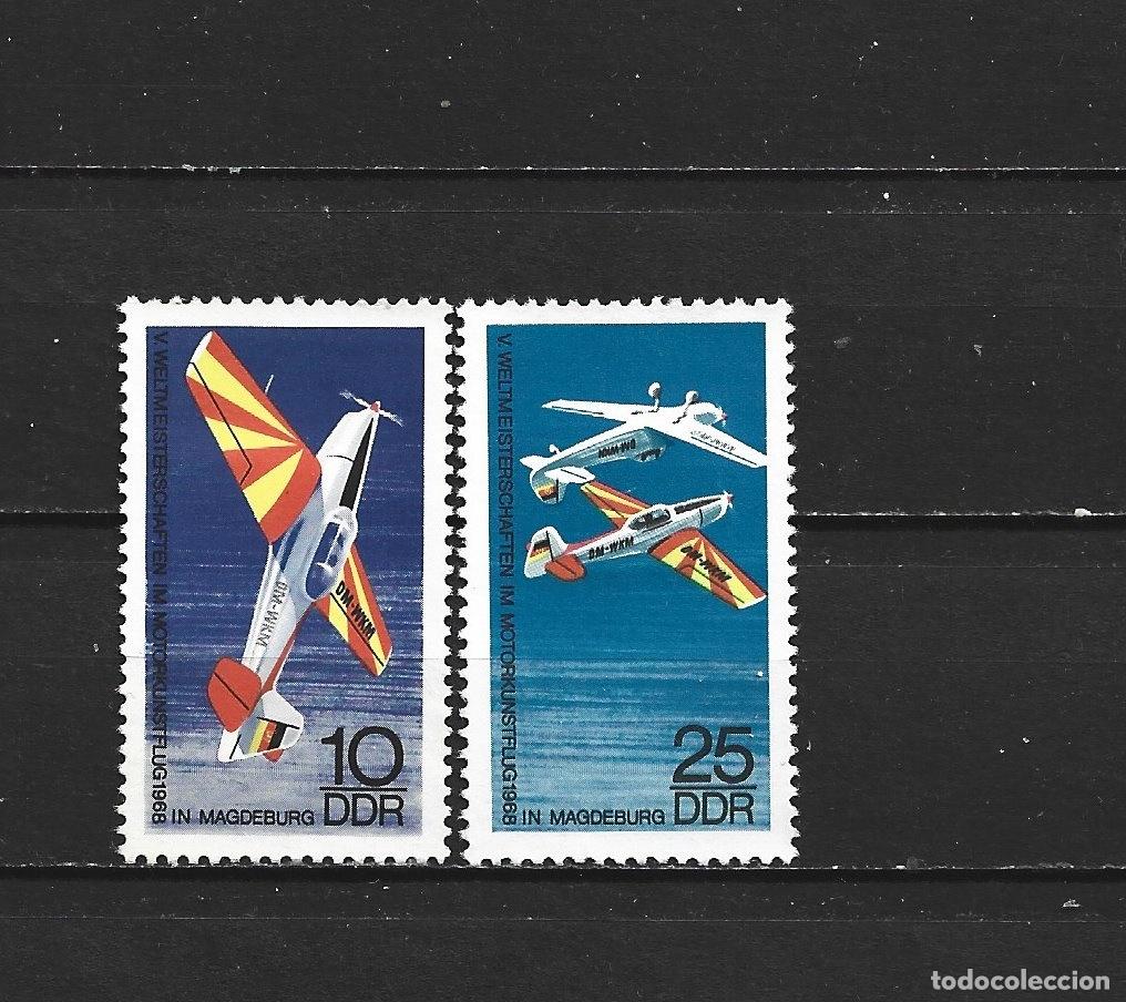 Sellos: ALEMANIA DEMOCRATICA DDR YVERT NUM. 1087/1088 SERIE COMPLETA NUEVA SIN GOMA