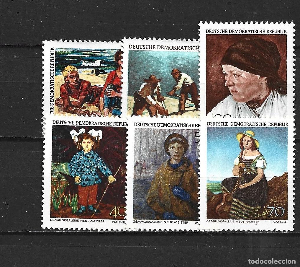 Sellos: ALEMANIA DEMOCRATICA DDR YVERT NUM. 1089/1094 SERIE COMPLETA NUEVA SIN GOMA