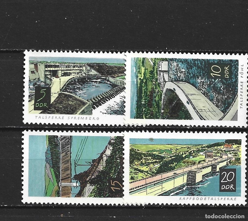 Sellos: ALEMANIA DEMOCRATICA DDR YVERT NUM. 1096/1099 SERIE COMPLETA NUEVA SIN GOMA