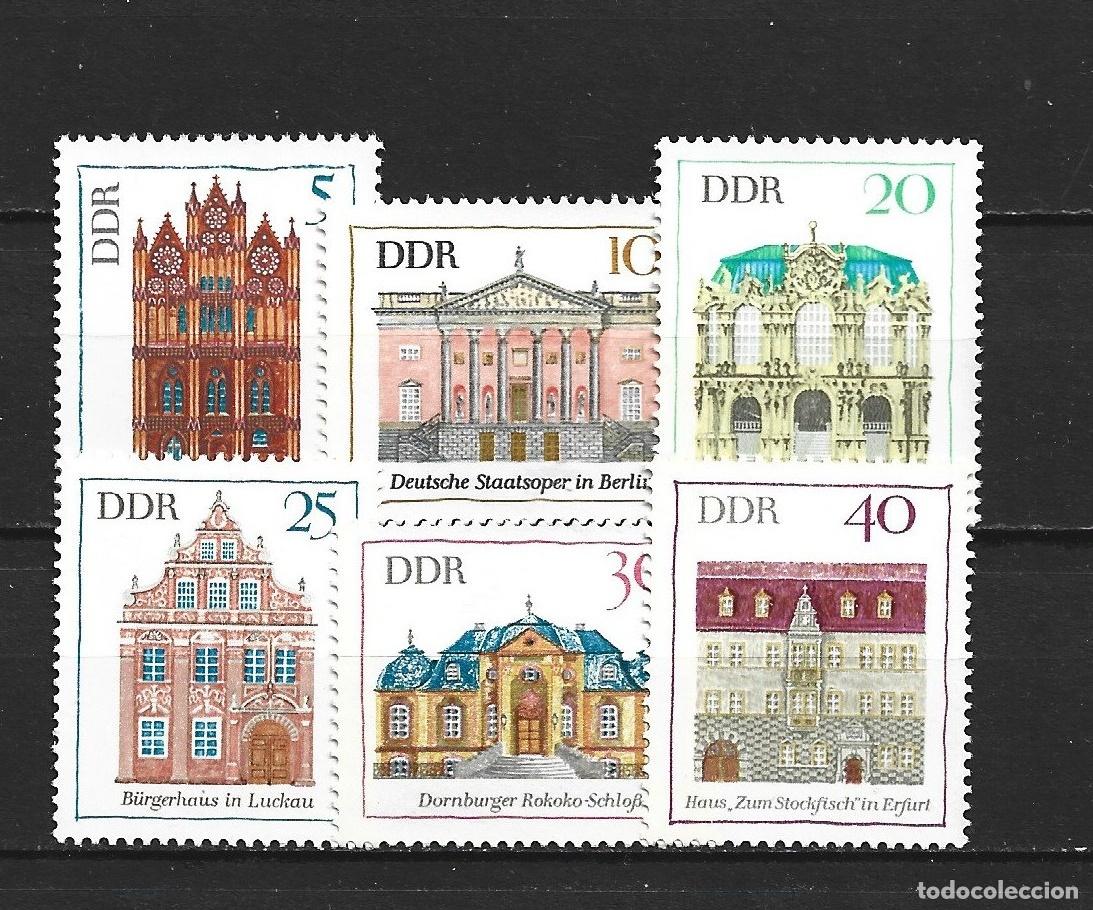 Sellos: ALEMANIA DEMOCRATICA DDR YVERT NUM. 1130/1135 SERIE COMPLETA NUEVA SIN GOMA