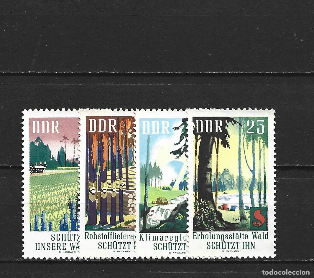 Sellos: ALEMANIA DEMOCRATICA DDR YVERT NUM. 1160/1163 SERIE COMPLETA NUEVA SIN GOMA