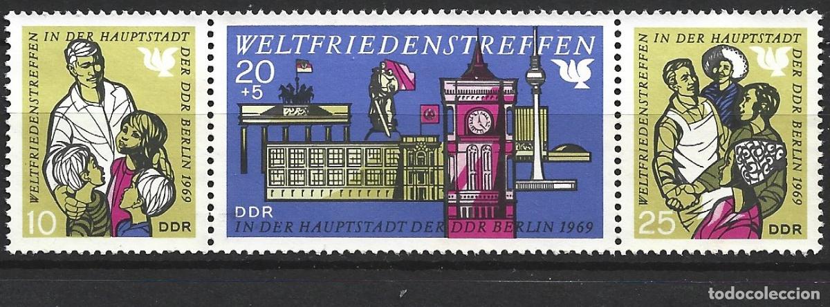 Sellos: ALEMANIA DEMOCRATICA DDR YVERT NUM. 1177A SERIE COMPLETA NUEVA SIN GOMA