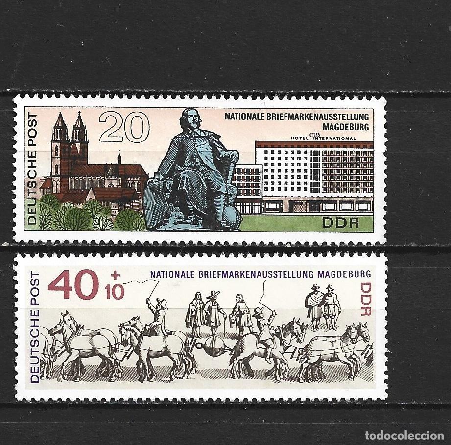 Sellos: ALEMANIA DEMOCRATICA DDR YVERT NUM. 1208/1209 SERIE COMPLETA NUEVA SIN GOMA
