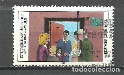 Sellos: ALEMANIA FEDERAL 1981 - MICHEL NRO. 1086 - USADO -