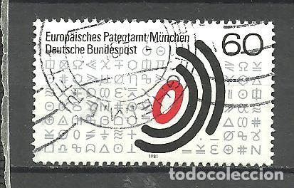 Sellos: ALEMANIA FEDERAL 1981 - MICHEL NRO. 1088 - USADO -