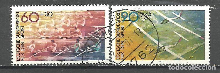 Sellos: ALEMANIA FEDERAL 1981 - MICHEL NRO. 1094-95 - USADO -