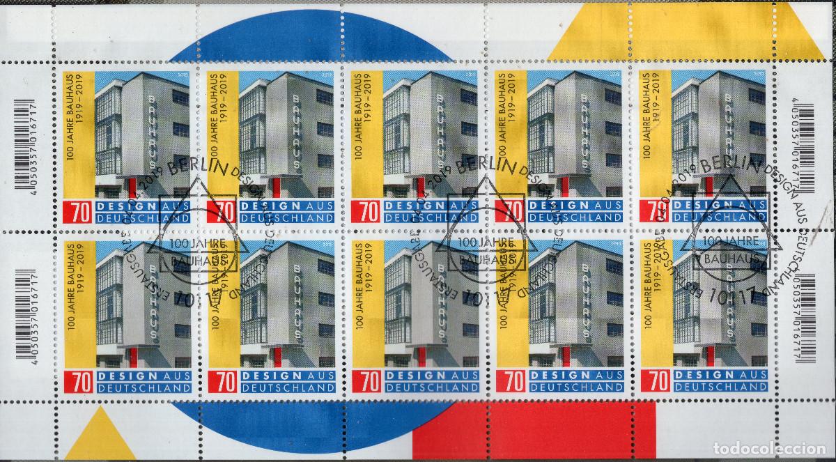 Sellos: ALEMANIA 2019 MINI-SHEET FDC MICHEL DE 3453KB