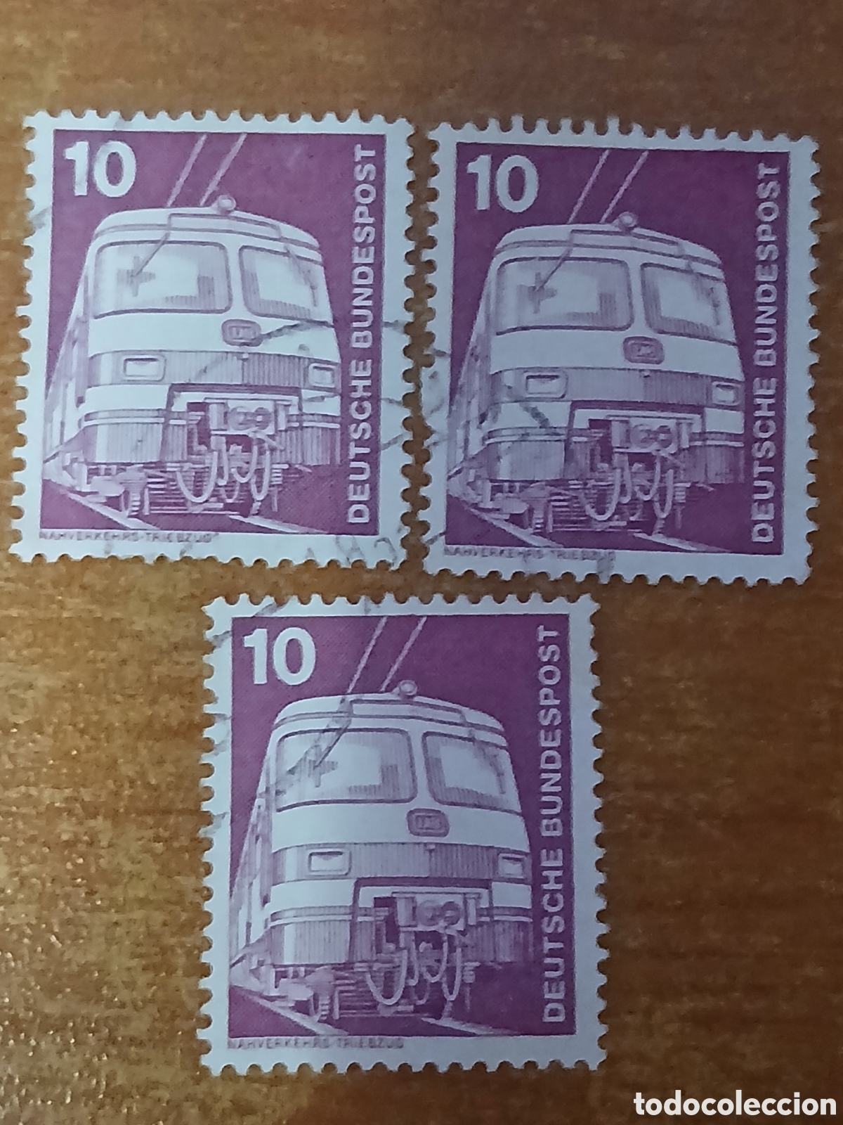 Sellos: 3 Sellos Alemania Correos Federales 1947-1995