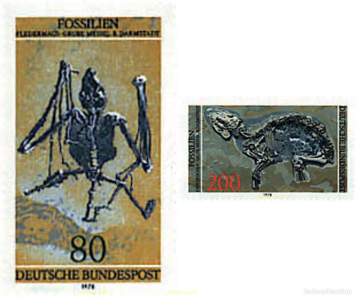Sellos: 98482 MNH ALEMANIA FEDERAL 1978 FOSILES