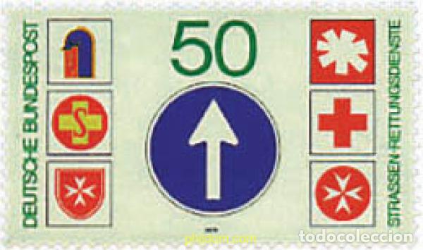 Sellos: 39804 MNH ALEMANIA FEDERAL 1979 SOCORRISMO EN CARRETERA