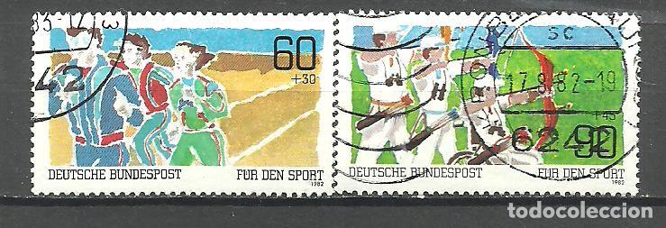 Sellos: ALEMANIA FEDERAL 1982 - MICHEL NRO. 1127-28 - USADO