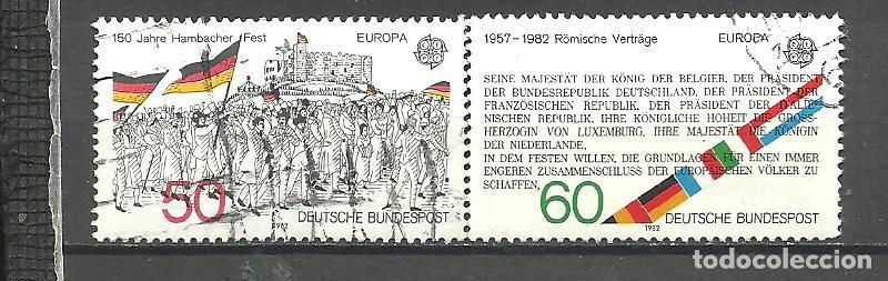 Sellos: ALEMANIA FEDERAL 1982 - MICHEL NRO. 1130-31 - USADO