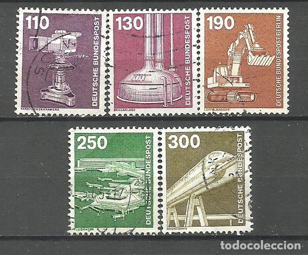 Sellos: ALEMANIA FEDERAL 1982 - MICHEL NRO. 1134-38 - USADO