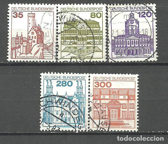 Sellos: ALEMANIA FEDERAL 1982 - MICHEL NRO. 1139-43 - USADO