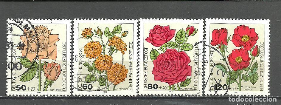 Sellos: ALEMANIA FEDERAL 1982 - MICHEL NRO. 1150-53 - USADO