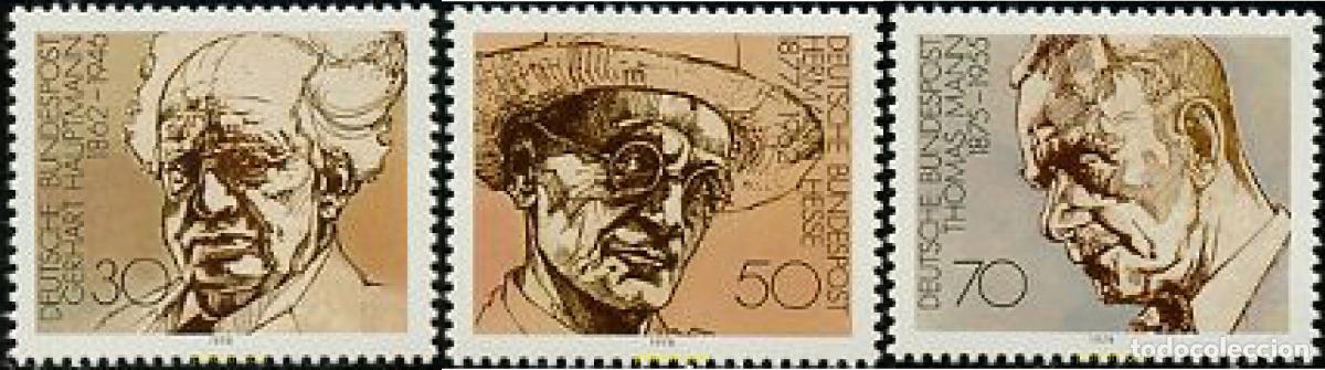 Sellos: 106002 MNH ALEMANIA FEDERAL 1978 PREMIOS NOBEL DE LITERATURA ALEMANA