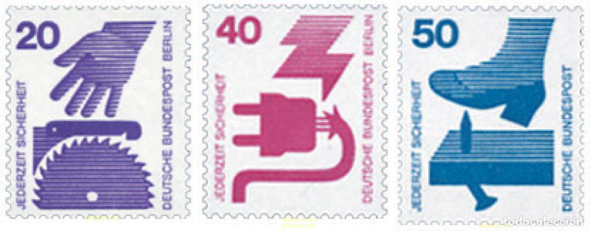 Sellos: 785868 MNH ALEMANIA FEDERAL 1971 PREVENCION DE ACCIDENTES