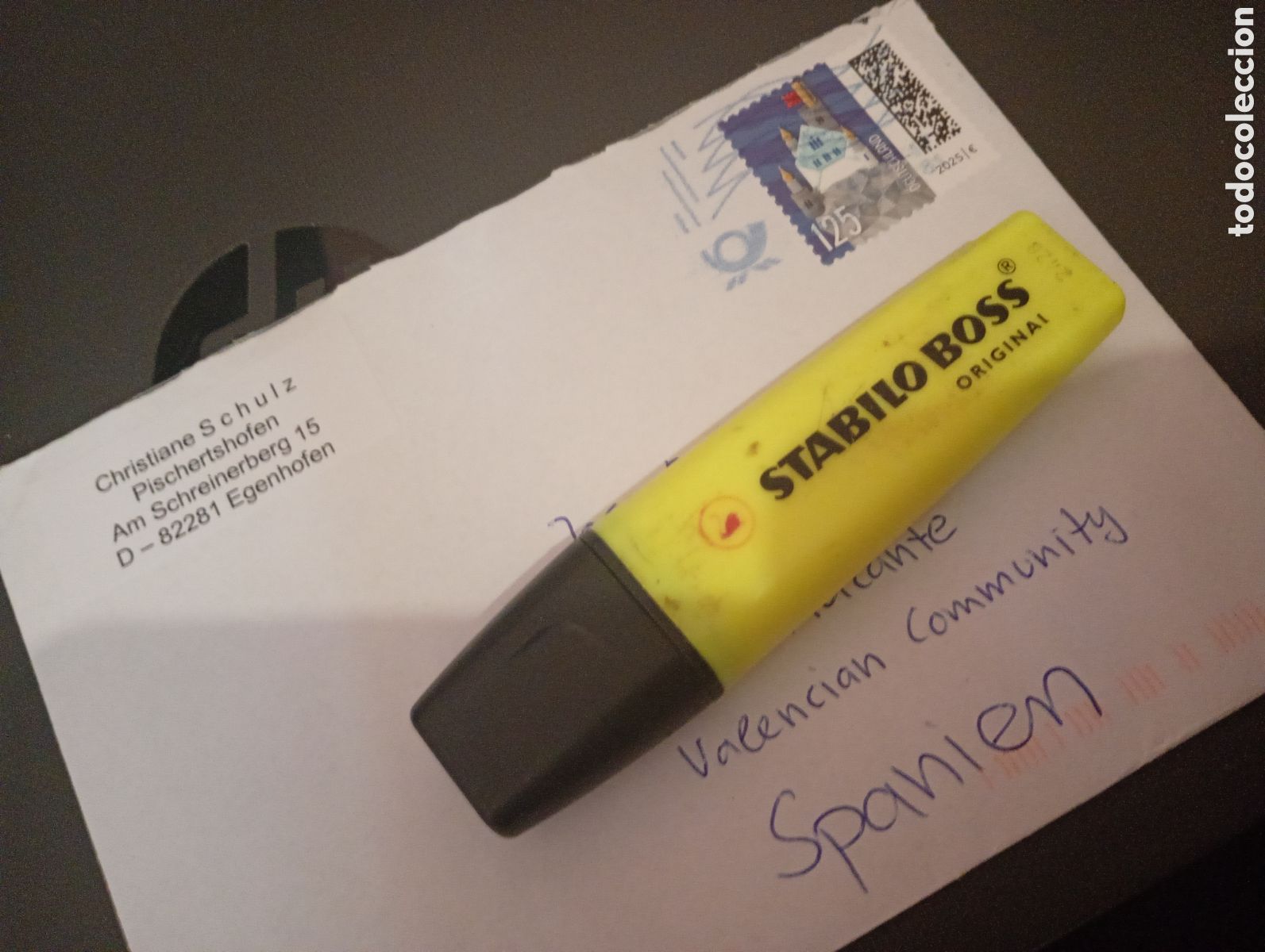 Sellos: Sobre franqueado Alemania