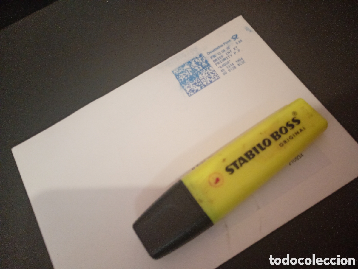 Sellos: Sobre franqueado Alemania