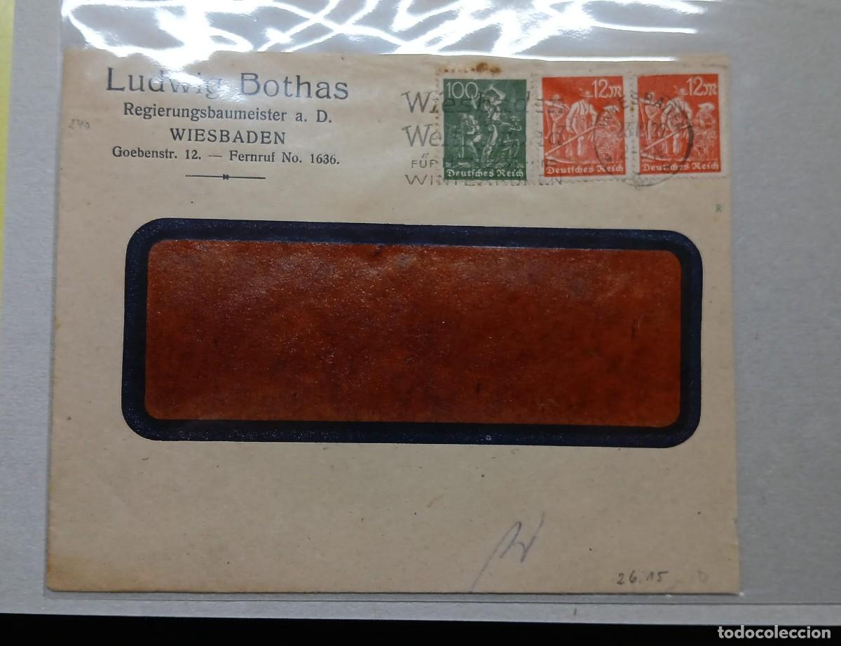 Sellos: Sobre imperio alem&aacute;n M178 TIPO C