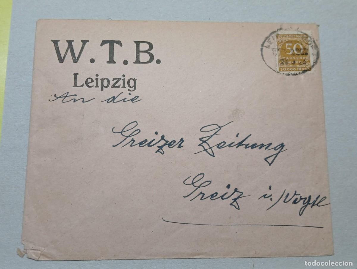 Sellos: Sobre imperio alem&aacute;n M275b PRIMER DIA DE EMISION CONOCIDO