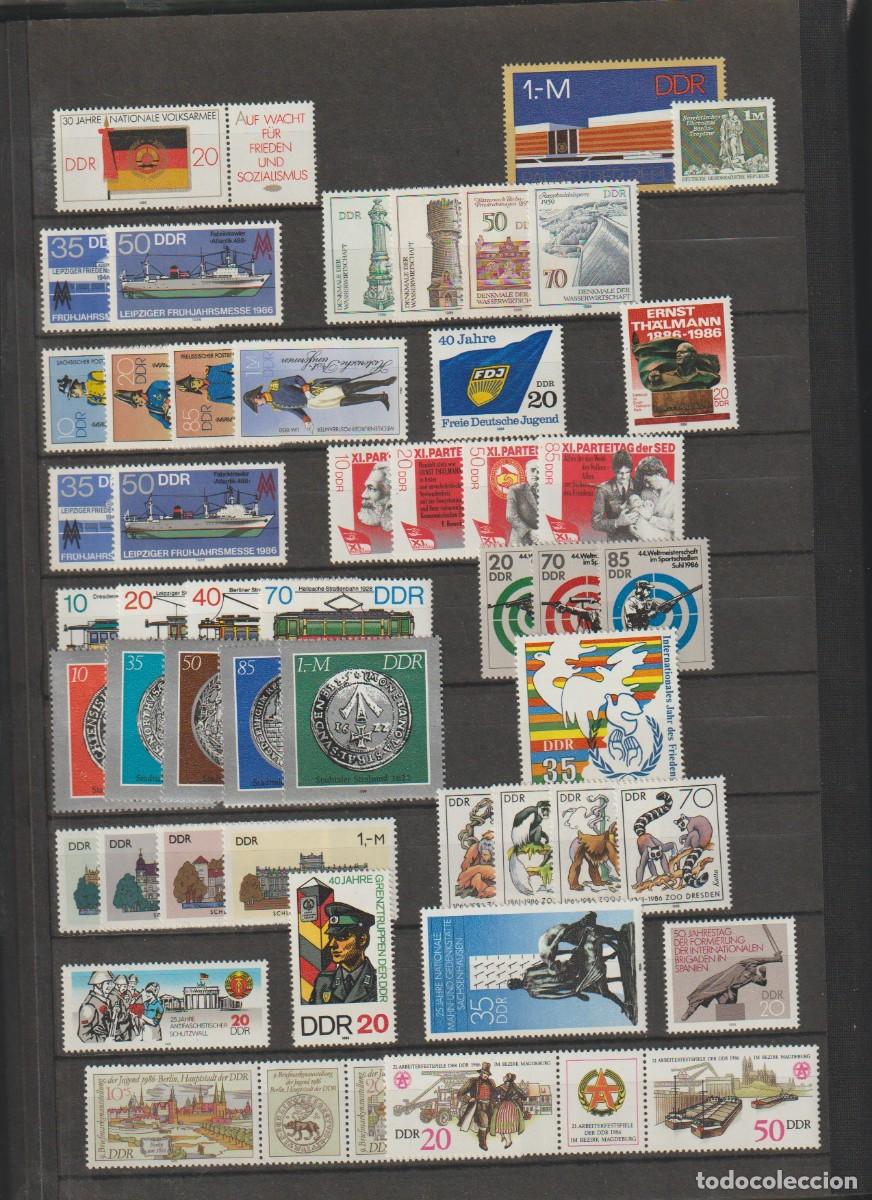 Sellos: Allemagne DDR - Lote de varias series mnh**