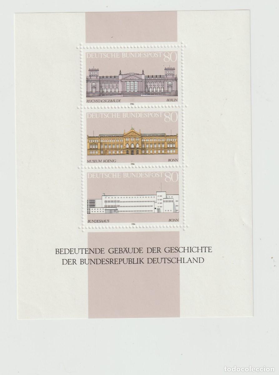 Sellos: Allemagne Federal 1986 - Yvert bloc 19 mnh**