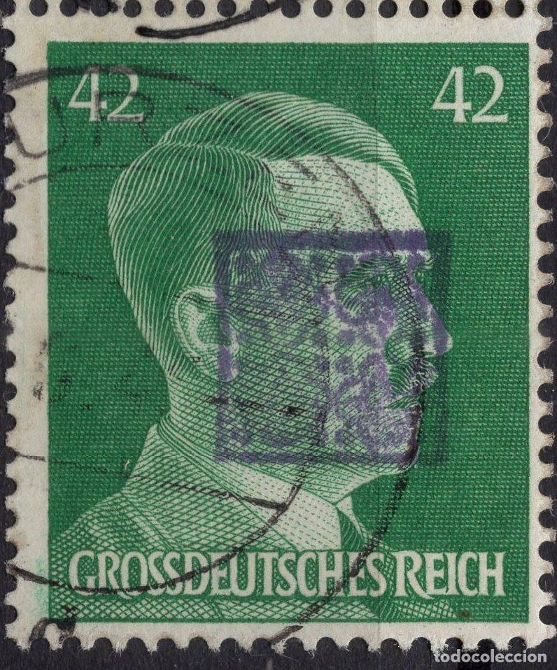 Sellos: W&Uuml;RZEN ocupacion sovietica local post , 1945 michel DE-WUZ 16 also pair