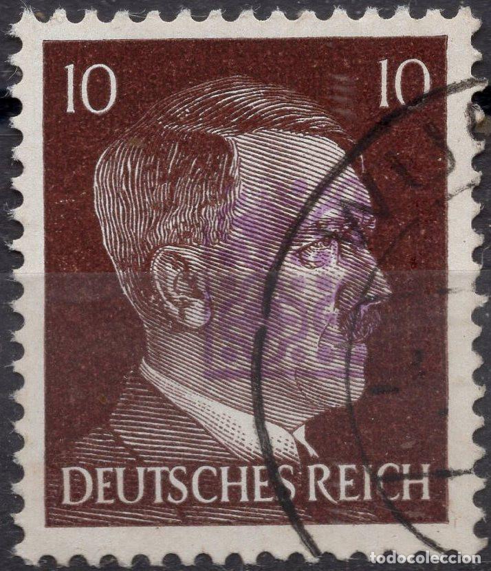 Sellos: W&Uuml;RZEN ocupacion sovietica local post , 1945 michel DE-WUZ 7