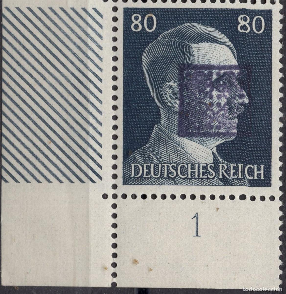 Sellos: W&Uuml;RZEN ocupacion sovietica local post , 1945 michel DE-WUZ 19 also pair