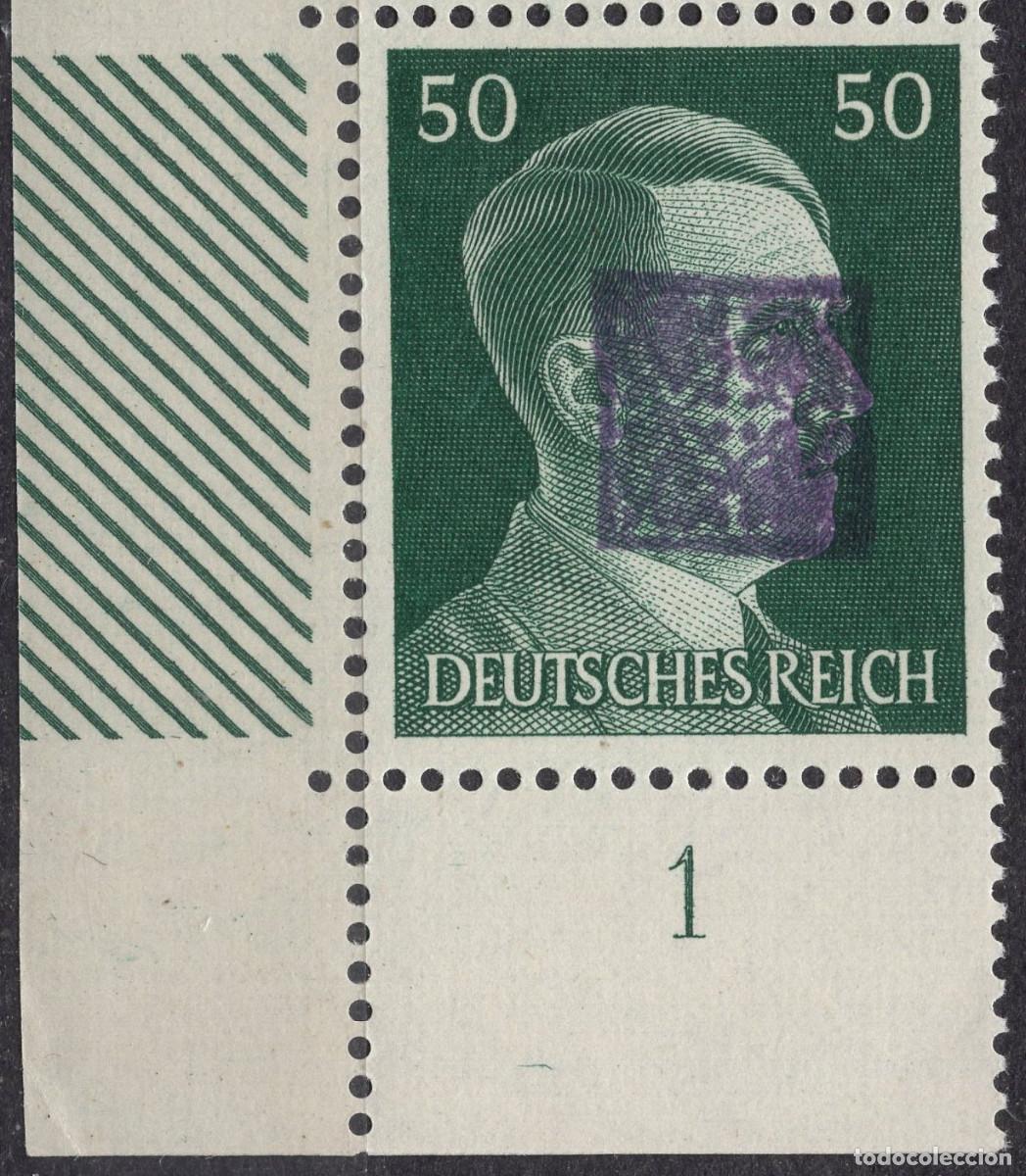 Sellos: W&Uuml;RZEN ocupacion sovietica local post , 1945 michel DE-WUZ 17 also pair
