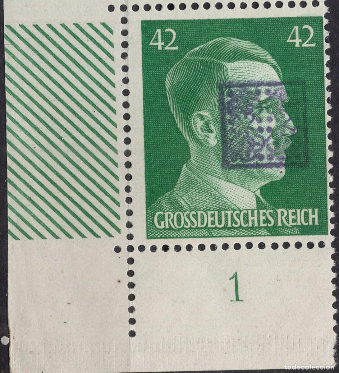 Sellos: W&Uuml;RZEN ocupacion sovietica local post , 1945 michel DE-WUZ 16 also pair