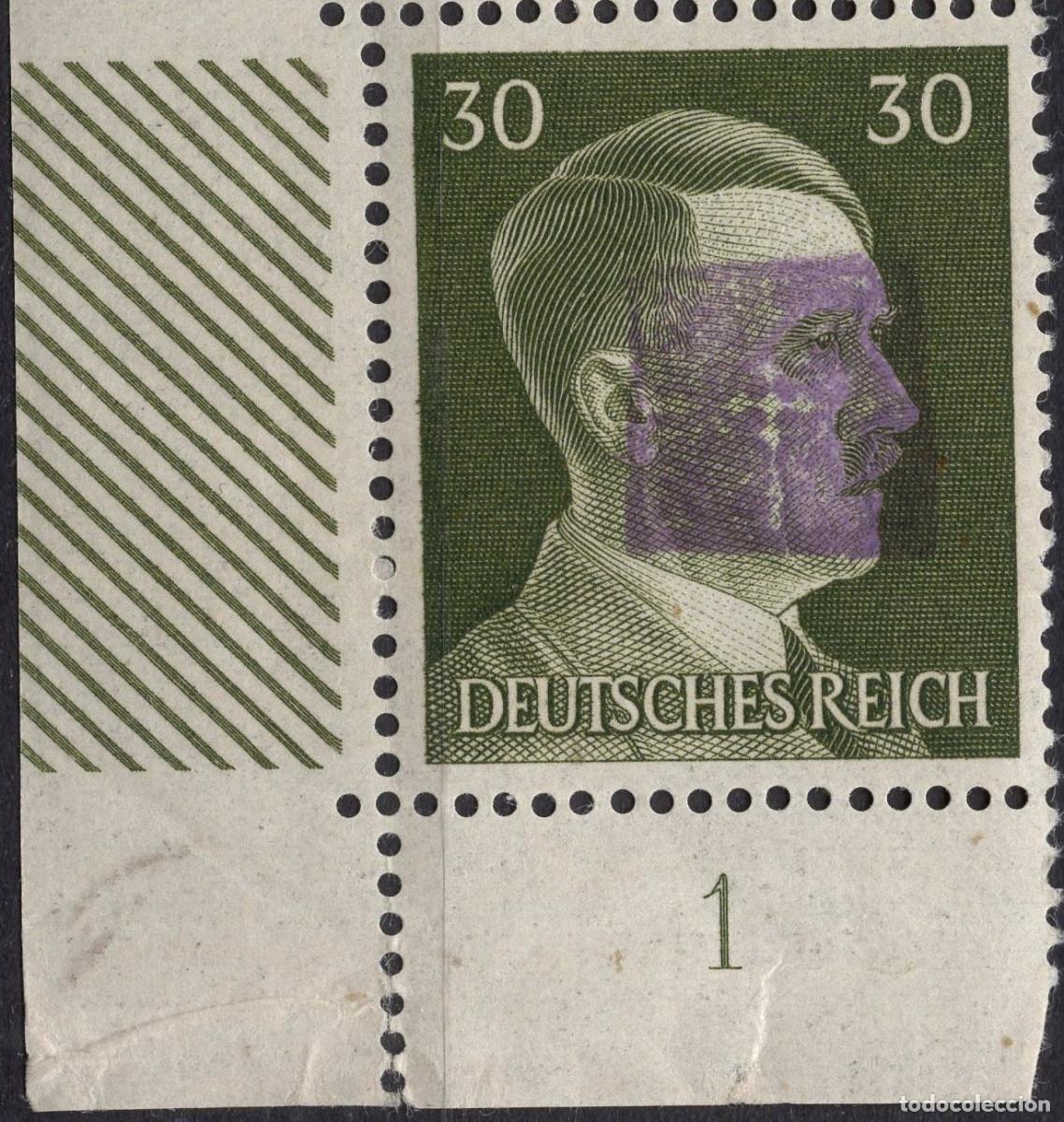 Sellos: W&Uuml;RZEN ocupacion sovietica local post , 1945 michel DE-WUZ 14 also pair