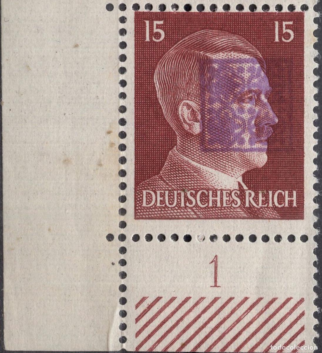 Sellos: W&Uuml;RZEN ocupacion sovietica local post , 1945 michel DE-WUZ 9 also pair