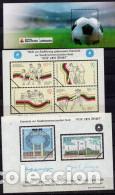 Sellos: ALEMANIA 3 HOJAS BLOQUE &rdquo; FUR DEN SPORT &rdquo; ( NUM. 26)