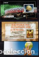 Sellos: ALEMANIA 3 HOJAS BLOQUE &rdquo; FUR DEN SPORT &rdquo; ( NUM. 24)