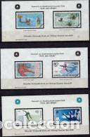 Sellos: ALEMANIA 3 HOJAS BLOQUE &rdquo; FUR DEN SPORT &rdquo; ( NUM. 21)